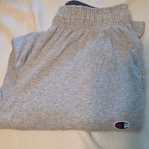Men's Small Heather Gray Champion Sweatpants